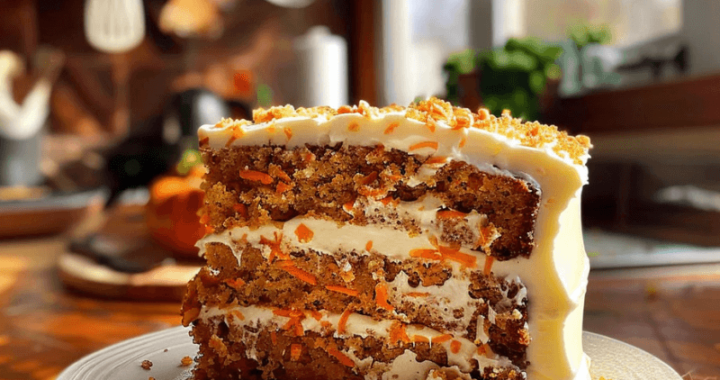 Carrot Cake with Cream Cheese Frosting