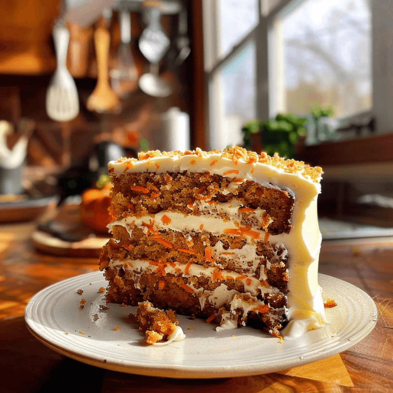 Carrot Cake with Cream Cheese Frosting