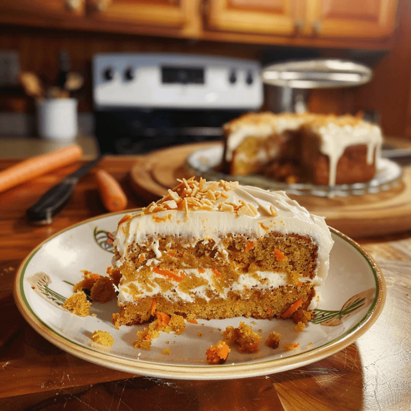 Carrot Cake with Cream Cheese Frosting
