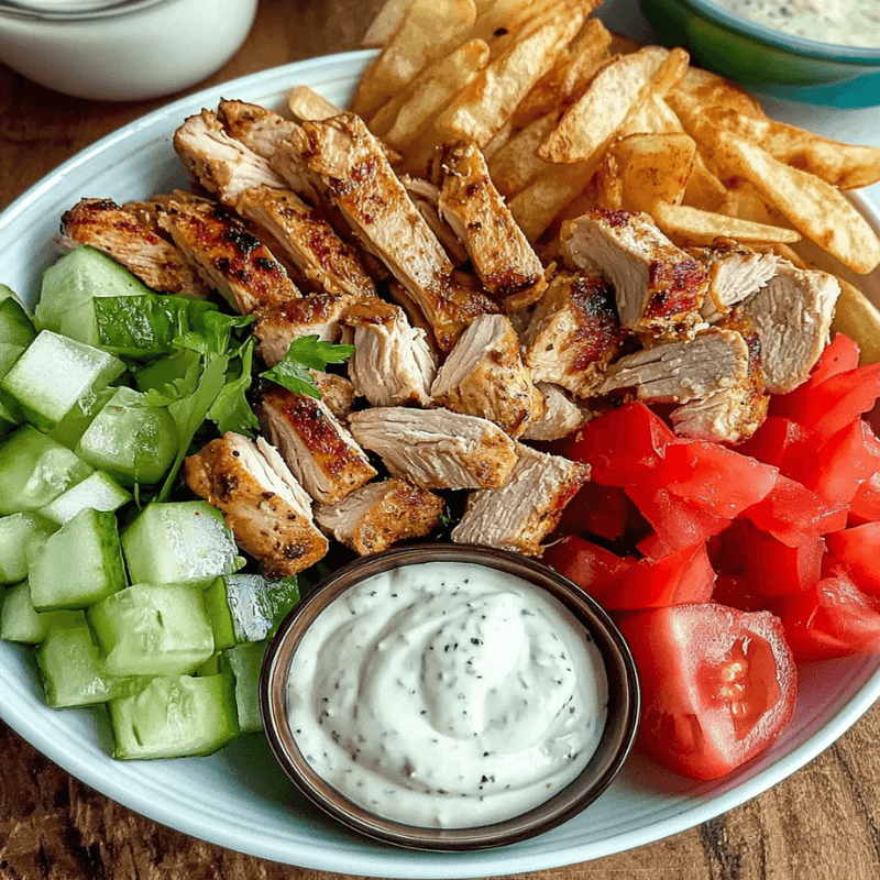 Chicken Gyro Bowls