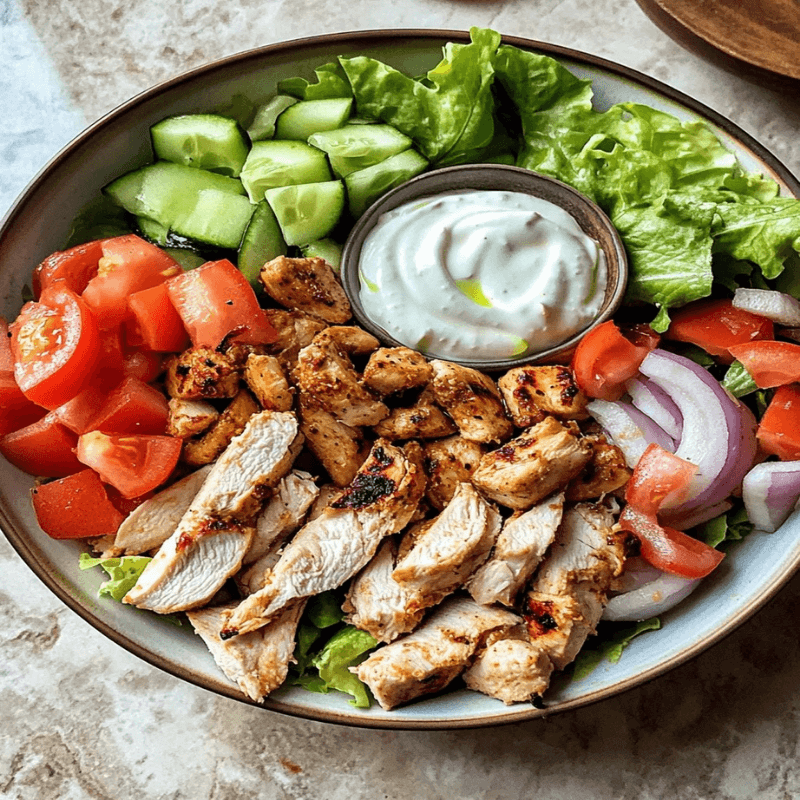 Chicken Gyro Bowls
