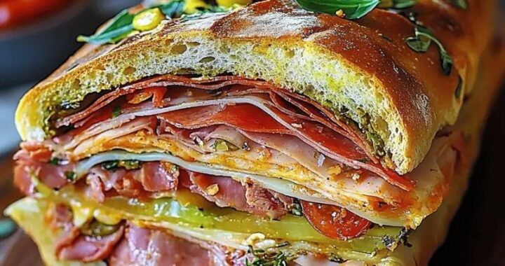 Classic Italian Muffuletta Sandwich – The Ultimate Italian Deli Delight (2)