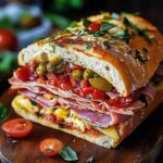Classic Italian Muffuletta Sandwich – The Ultimate Italian Deli Delight (3)