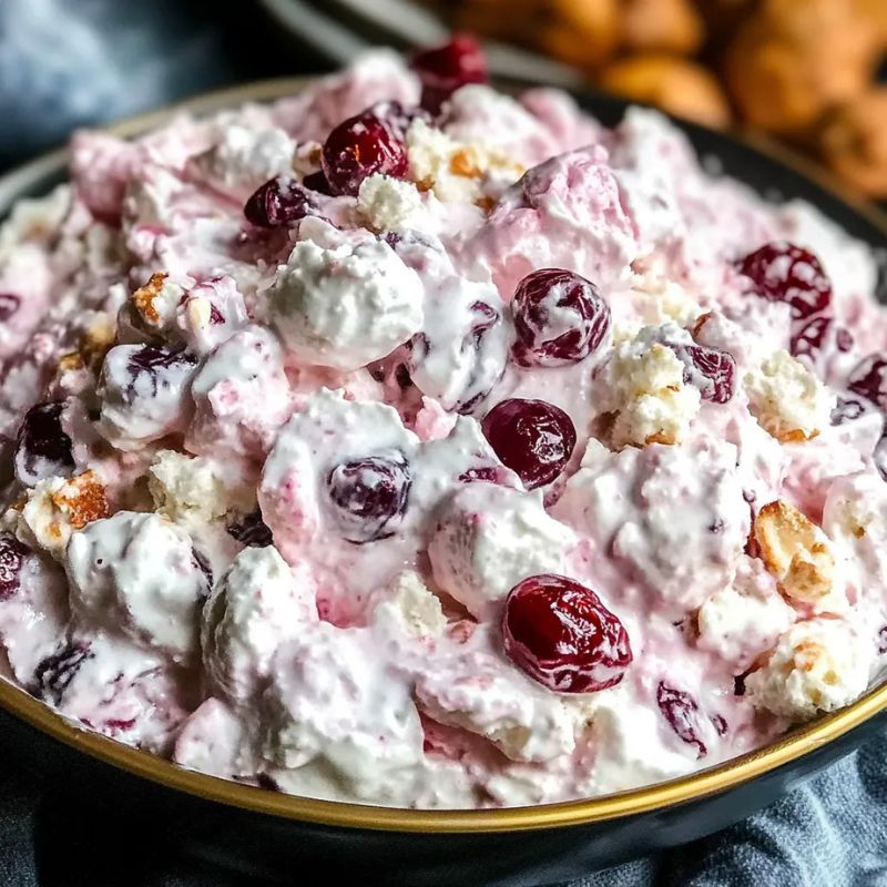 Cranberry Fluff Salad Recipe – Easy & Delicious Holiday Side Dish (5)