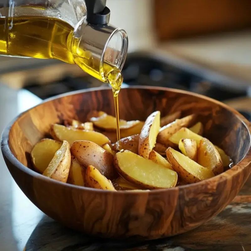 Crispy Baked Parmesan Potato Wedges – Easy & Flavorful Snack!