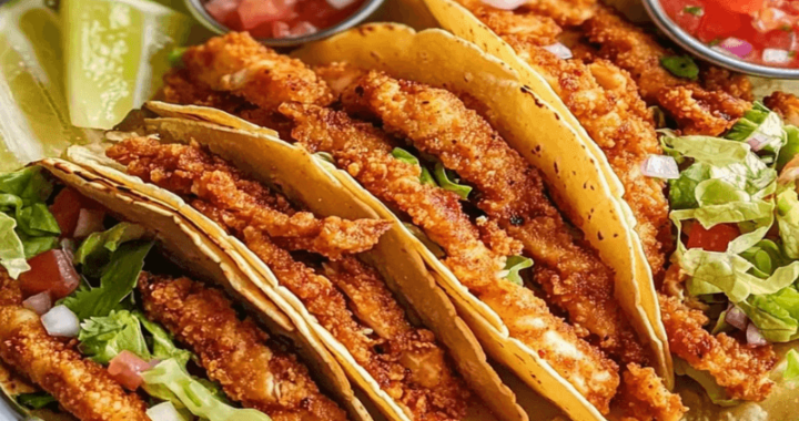 Crispy Chicken Tacos