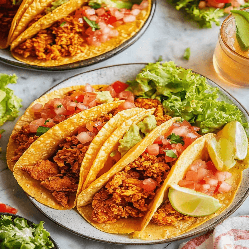 Crispy Chicken Tacos