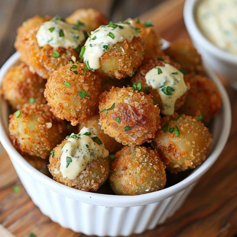Crispy & Delicious Fried Olives with Garlic Aioli – Easy Recipe (1)