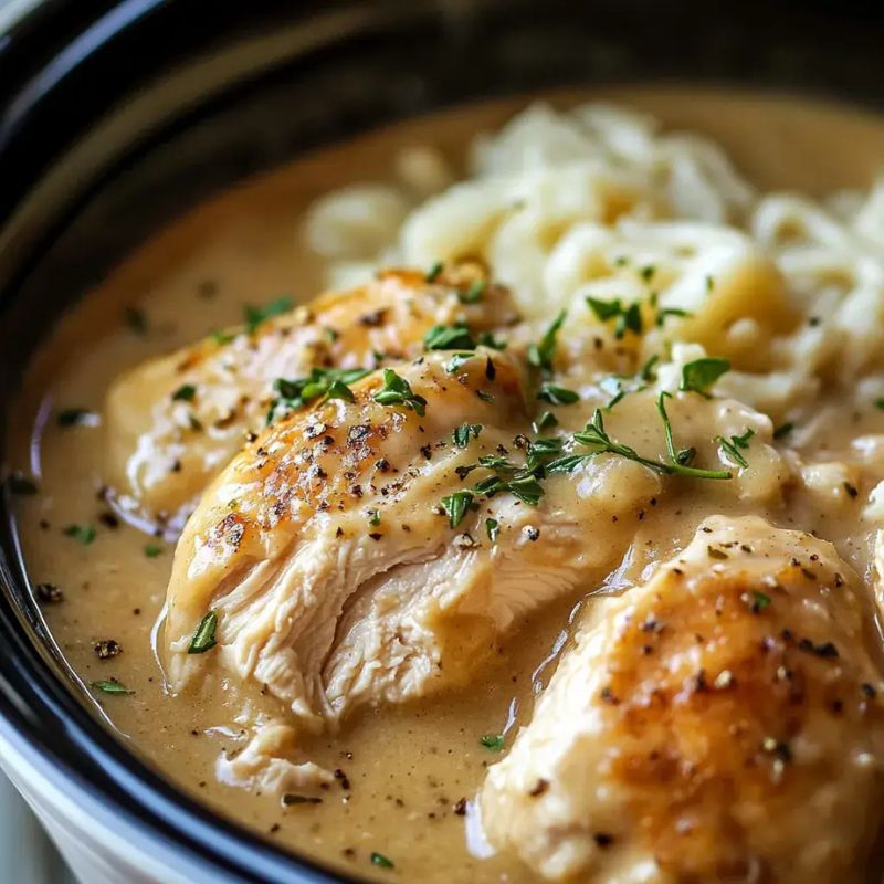 Crock Pot Chicken and Gravy – Easy & Comforting Slow Cooker Recipe (2)