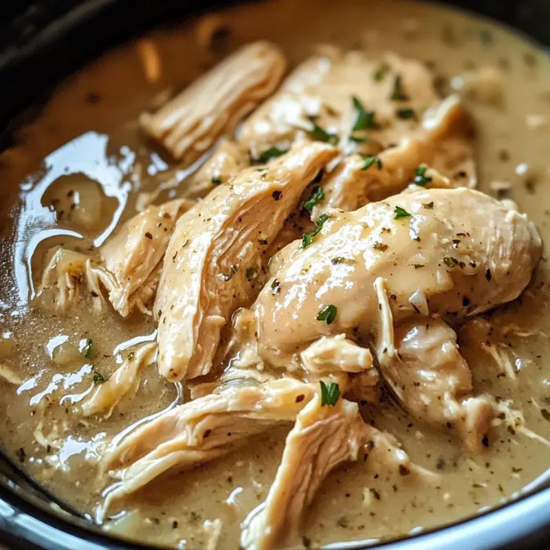 Crock Pot Chicken and Gravy – Easy & Comforting Slow Cooker Recipe (3)