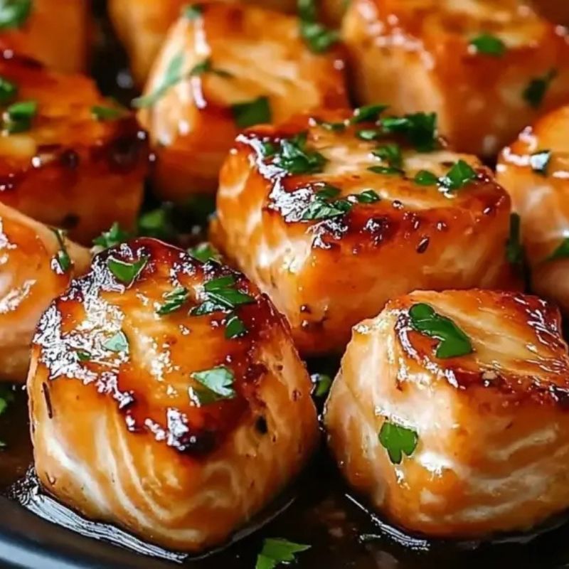 Delicious Glazed Salmon Bites Recipe – A 20-Minute Meal! (5)
