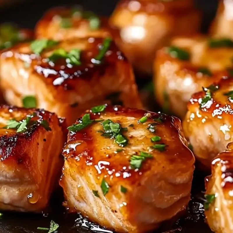 Delicious Glazed Salmon Bites Recipe – A 20-Minute Meal!
