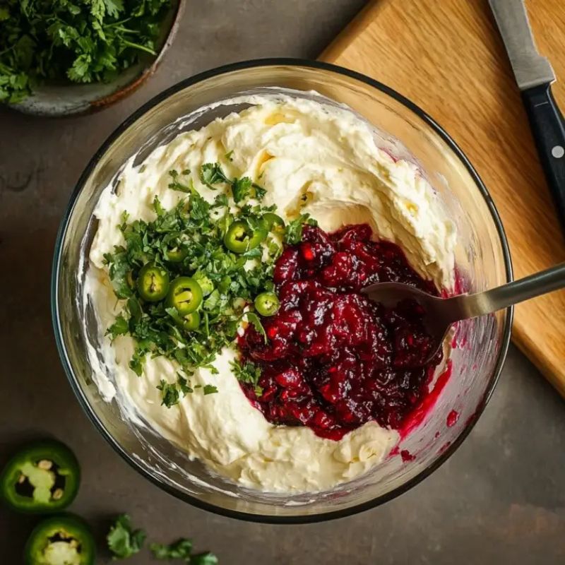 Easy Cranberry Jalapeño Dip Recipe – A Crowd-Pleasing Party Favorite! (2)
