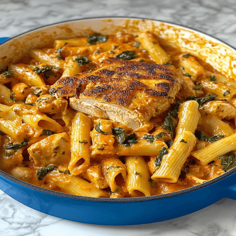 Easy Creamy Tuscan Chicken Pasta