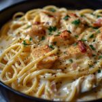 Easy Crockpot Cheesy Chicken Spaghetti Recipe – Creamy & Delicious!