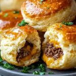Easy Garlic Parmesan Cheeseburger Bombs – Perfect for Parties & Snacks