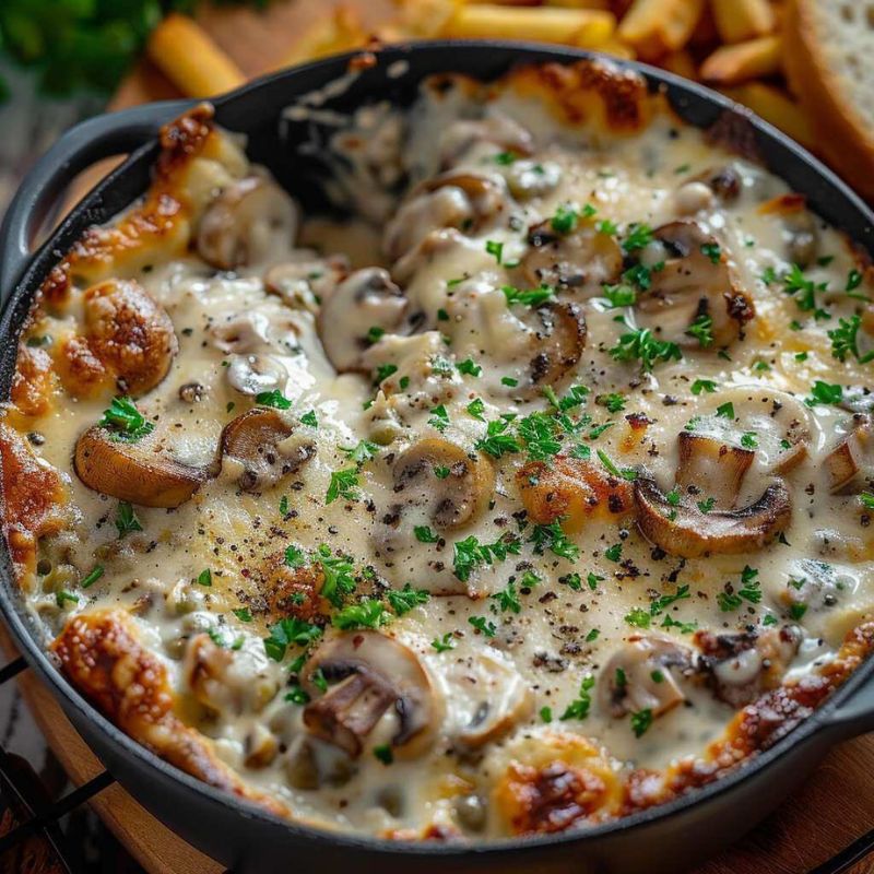 Easy & Tasty Delicious Stuffed Mushroom Dip – Party Favorite! (2)