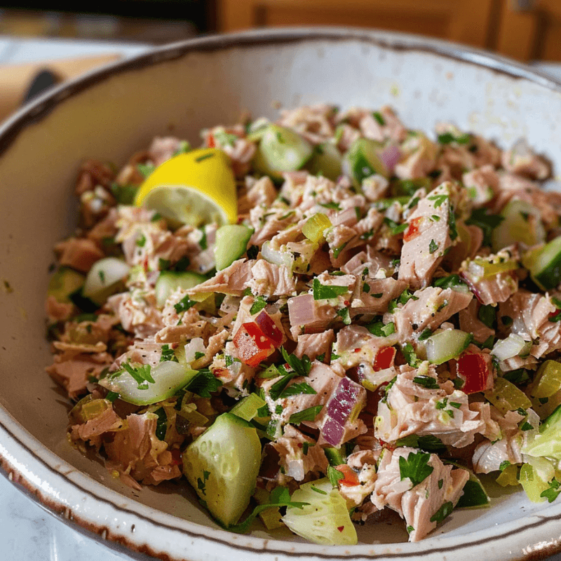 Fresh Herbed Tuna Salad