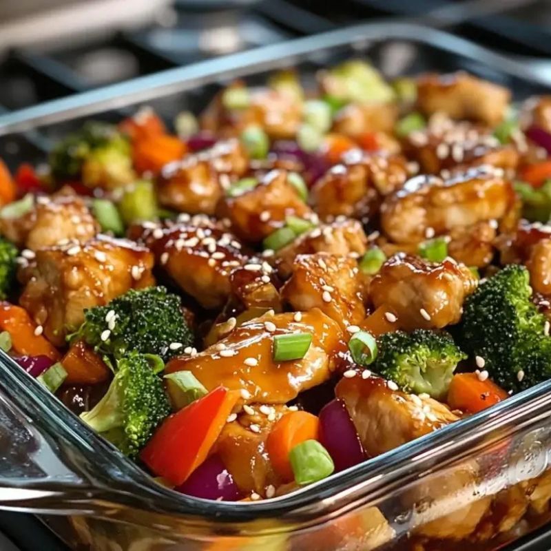 Healthy Chicken Stir Fry Casserole Recipe – Quick & Delicious!
