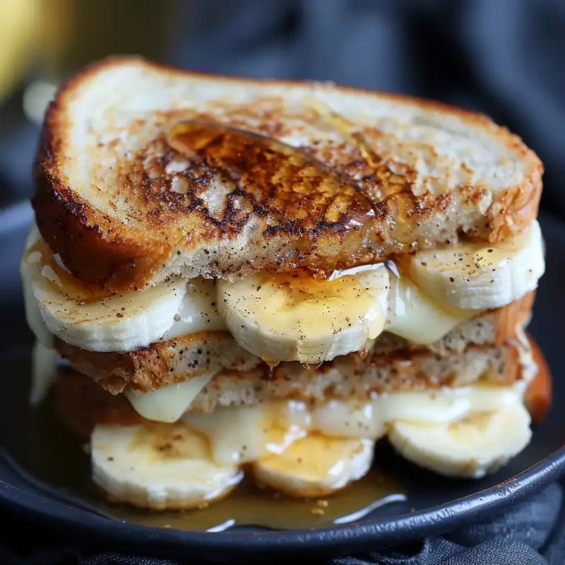 Honey Banana Grilled Cheese Sandwich – The Perfect Sweet & Savory Treat