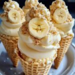 _How to Make Banana Pudding Cheesecake Cones – Easy & Delicious! (1)