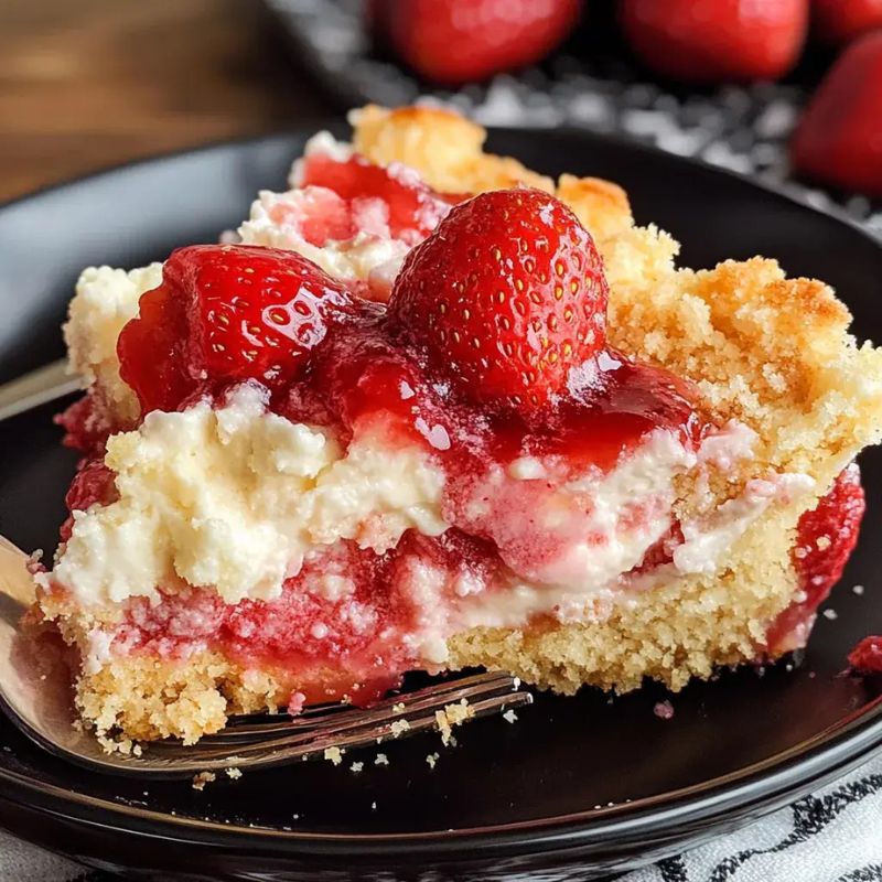 How to Make a Perfect Strawberry Cheesecake Dump Cake in Just 5 Steps
