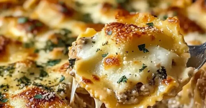 Million Dollar Ravioli Casserole – The Best Cheesy Pasta Bake! (1)