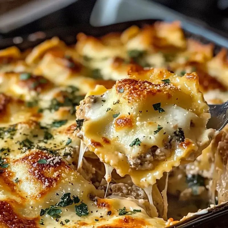 Million Dollar Ravioli Casserole – The Best Cheesy Pasta Bake! (1)