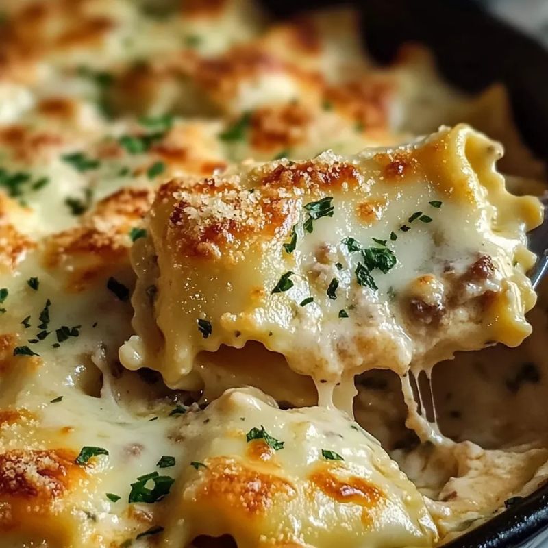 Million Dollar Ravioli Casserole – The Best Cheesy Pasta Bake!