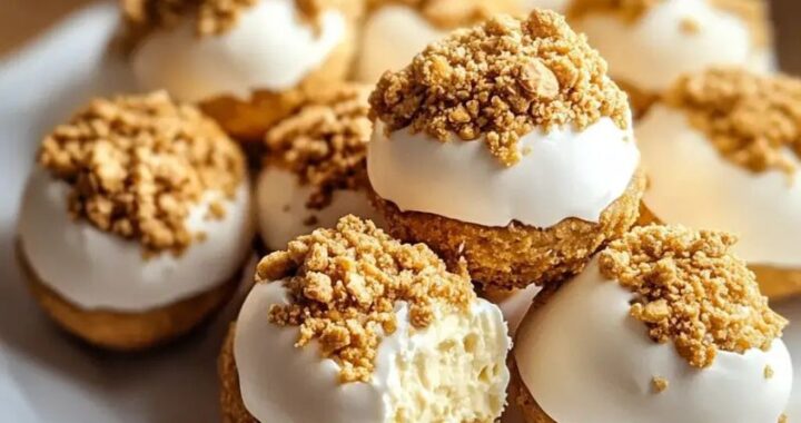 No-Bake Pumpkin Cheesecake Balls – Easy & Delicious Fall Treat! (3)