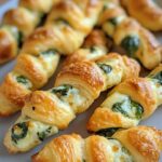 Parmesan and Spinach Cheese Twists – The Perfect Savory Snack! (1)