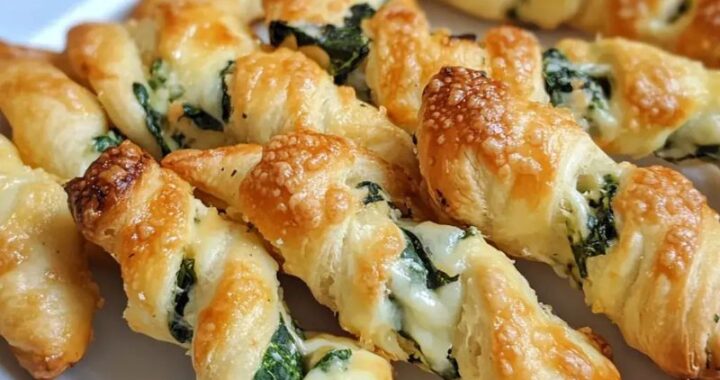 Parmesan and Spinach Cheese Twists – The Perfect Savory Snack! (4)