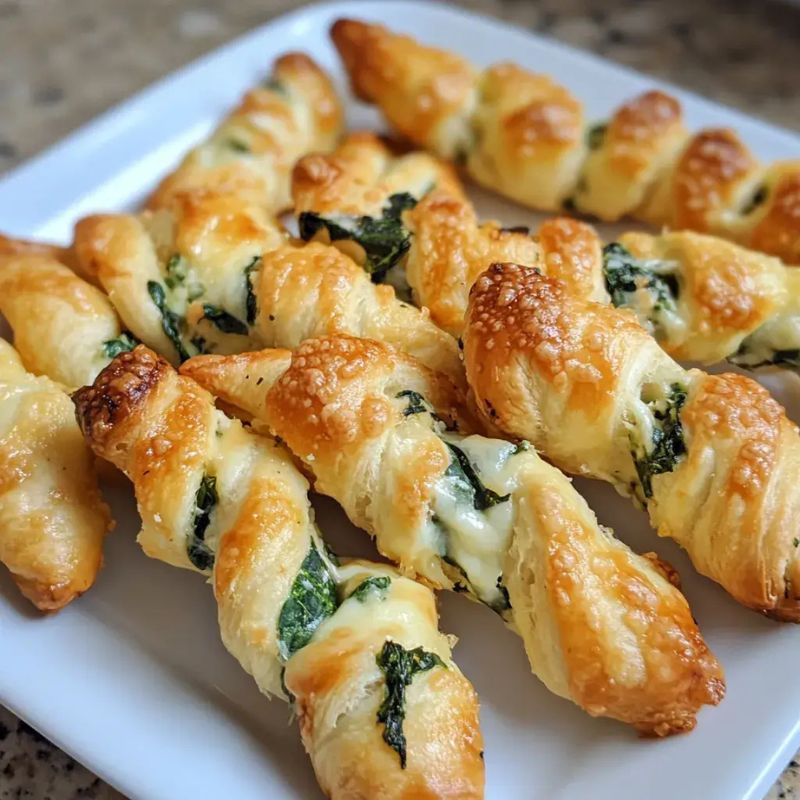 Parmesan and Spinach Cheese Twists – The Perfect Savory Snack! (4)