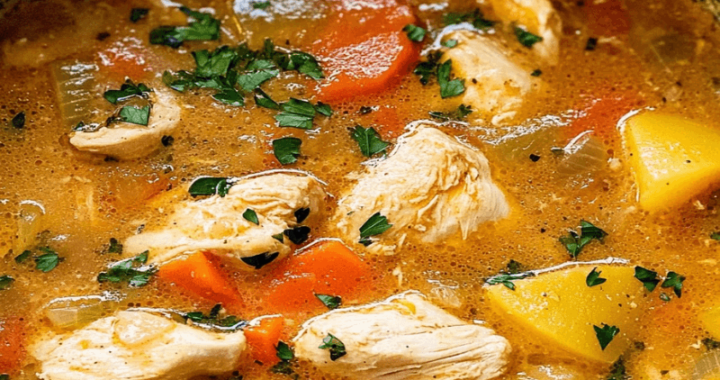 Pot chicken stew