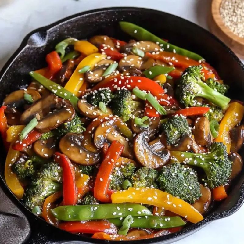 Quick Vegetable Stir Fry Recipe – A Flavorful Vegan Delight!