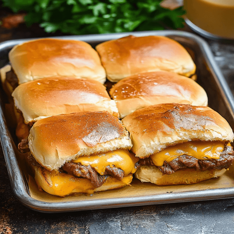 Roast Beef & Cheddar Sliders