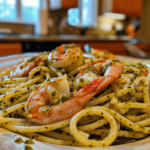 Shrimp Pesto Pasta