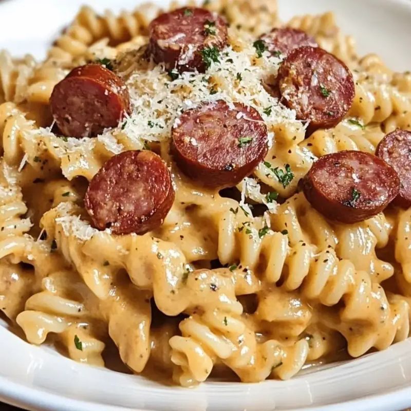 Smoked Sausage Pasta – Easy & Flavorful One-Pan Dinner! (1)
