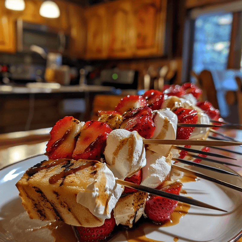 Strawberry Shortcake Kabobs