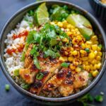 Street Corn Chicken Rice Bowl Recipe – Quick & Delicious Dinner Idea (1)