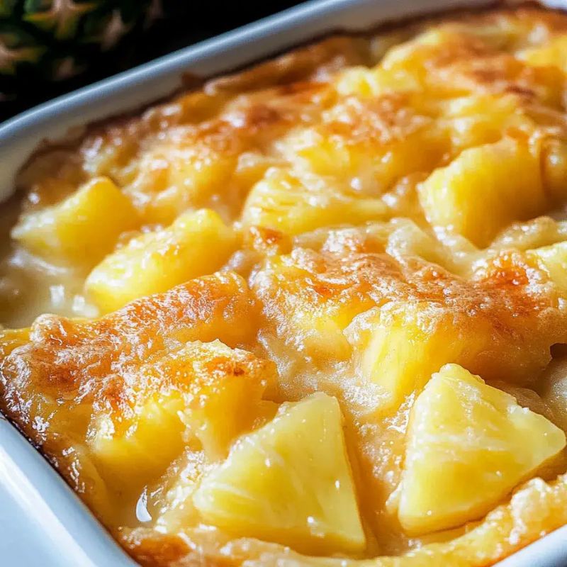 Sweet & Savory Easy Pineapple Casserole Recipe for Any Occasion