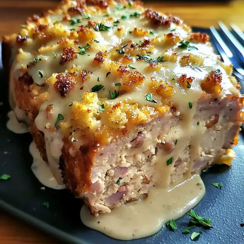The Best Chicken Cordon Bleu Meatloaf Recipe You’ll Ever Try! (1)