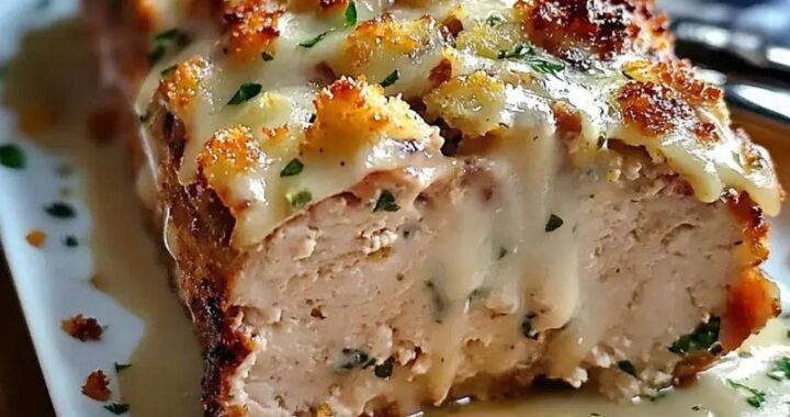 The Best Chicken Cordon Bleu Meatloaf Recipe You’ll Ever Try! (3)