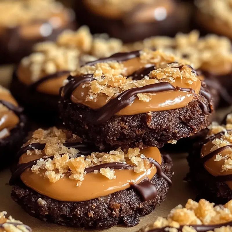 The Best Homemade Samoas Cookies Recipe – Crispy, Chewy & Chocolatey! (1)