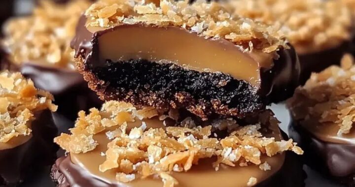 The Best Homemade Samoas Cookies Recipe – Crispy, Chewy & Chocolatey! (3)