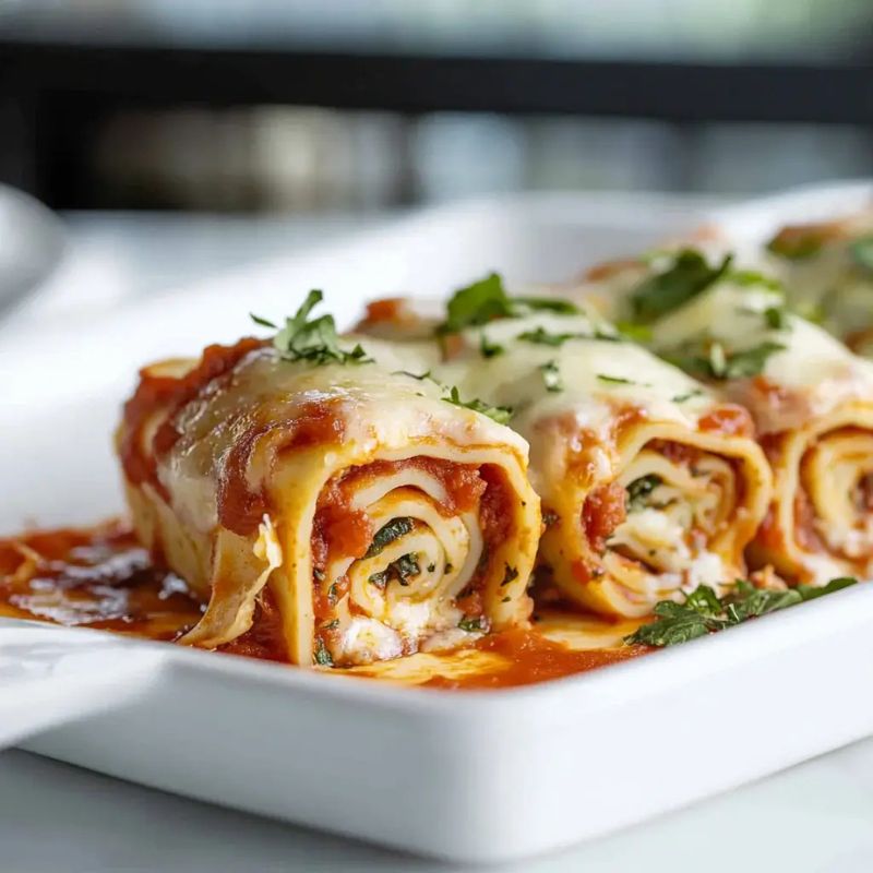 The Best Irresistible Lasagna Roll Ups Recipe – Easy & Cheesy! (2)