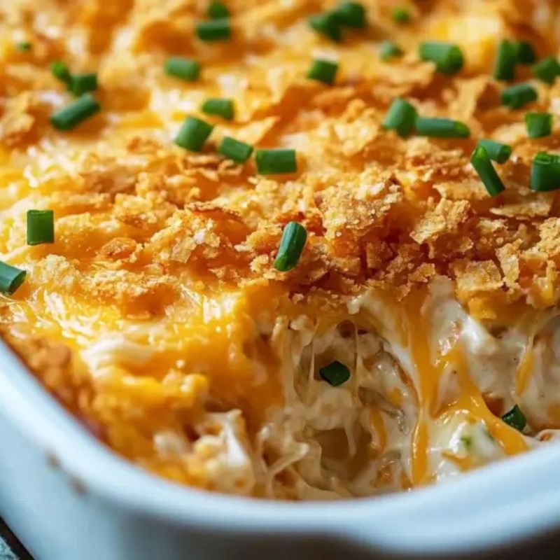 The Best Ritz Cracker Chicken Casserole Recipe You’ll Ever Try! (5)