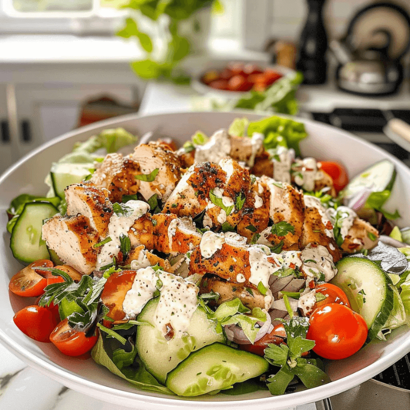 Tzatziki Chicken Salad