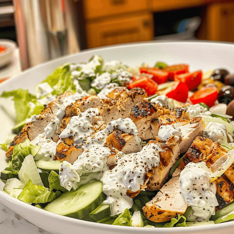 Tzatziki Chicken Salad