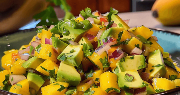 avocado and mango salsa